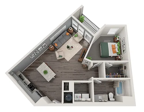Floor plan Sunburst