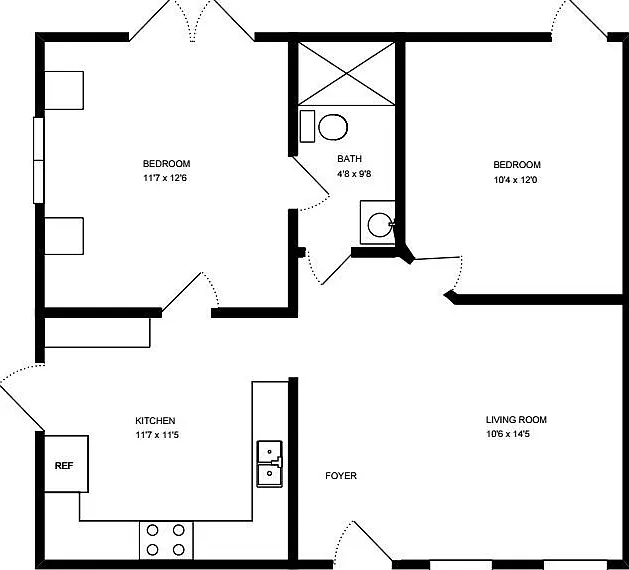 6407 Hopkins Dr #C — Photo 2