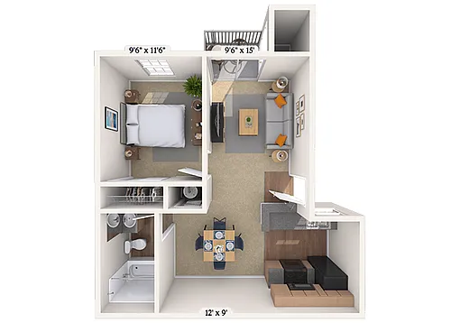 Floor plan Franklin