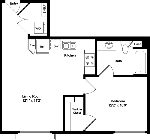 Floor plan A50
