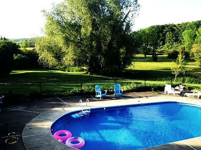 Inground Pool with Diving Board