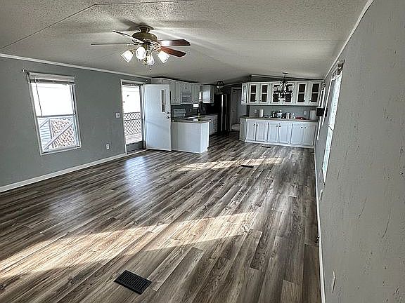 Living room and kitchen 