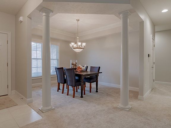 Lots of versatility with this formal dining room, could serve other uses as well, such as home offic