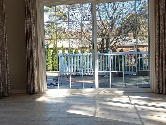 Dining Room with adjoining deck.