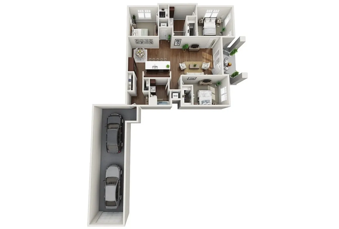 Floor plan 3B