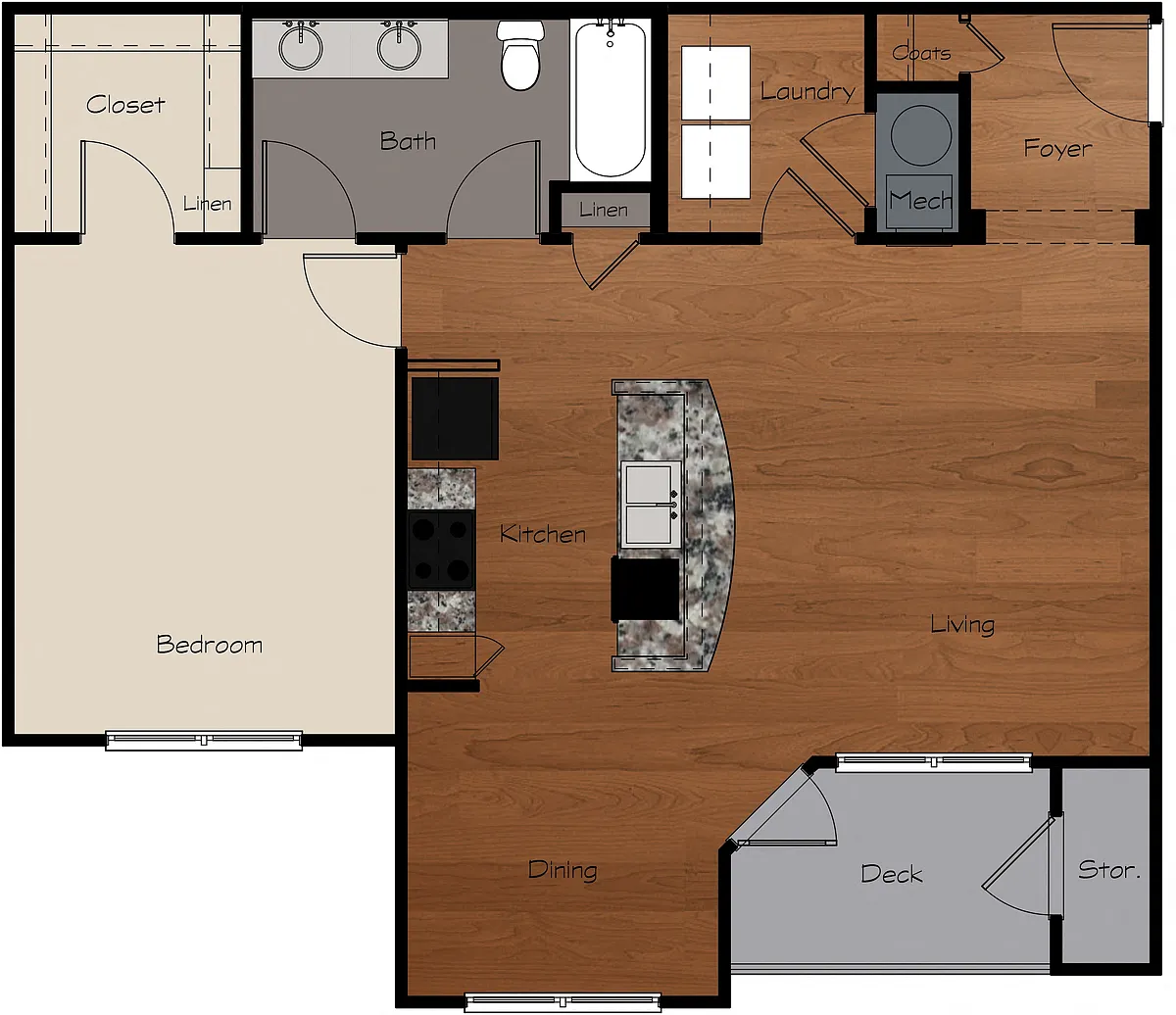 Floor plan A3 - Premium