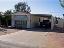 Front View with Desert Landscaping