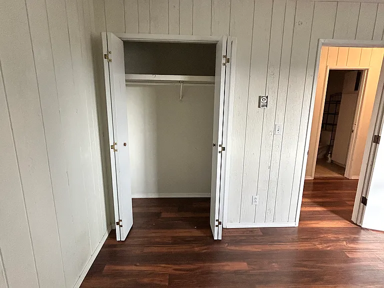 Bedroom closet space