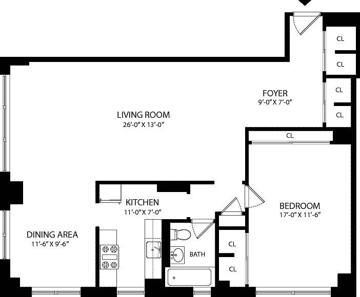 2nd image of 77 W 55th St APT 18E