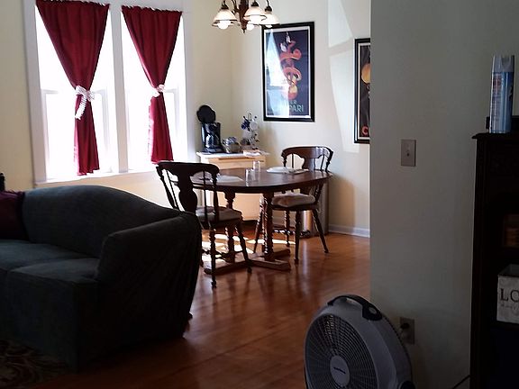 Main floor dining area