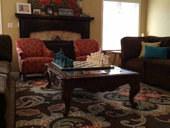 Family room off kitchen