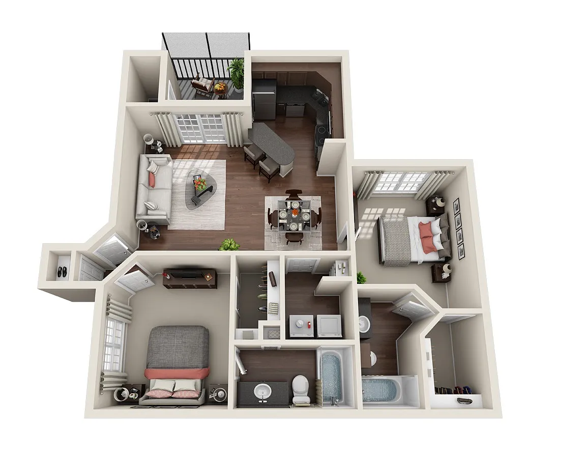 Floor plan Keystone