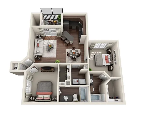 Floor plan Keystone