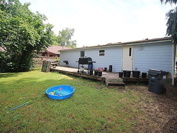 Back yard view to home