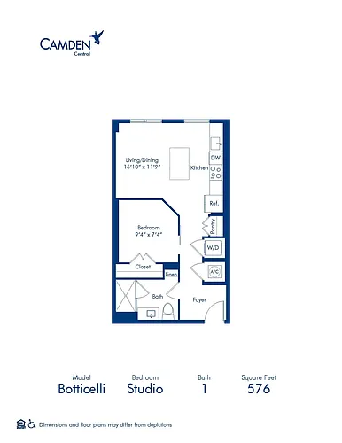 Floor plan Botticelli