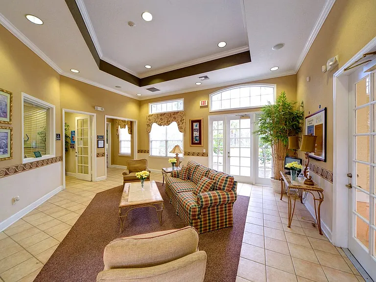 Our lovely clubhouse at Gregory Cove in Jacksonville, FL