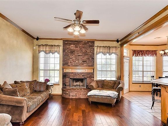 Living room open to Kitchen