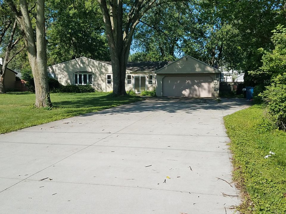 A big long driveway