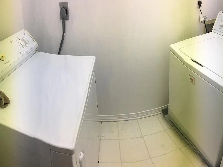 Washer and dryer (electric).