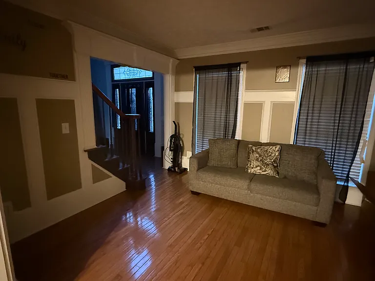 One of two living rooms