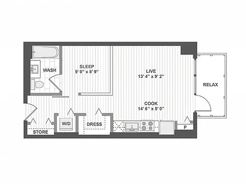850 S Clark St #215 Photo 1