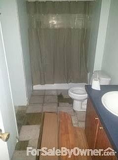 Master bath
						:
						needs new flooring put down, the flooring is there