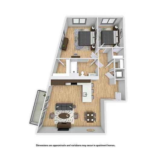 Floor plan Phinney