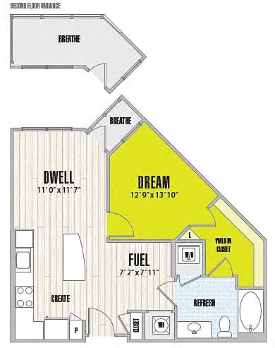 Floor plan A02