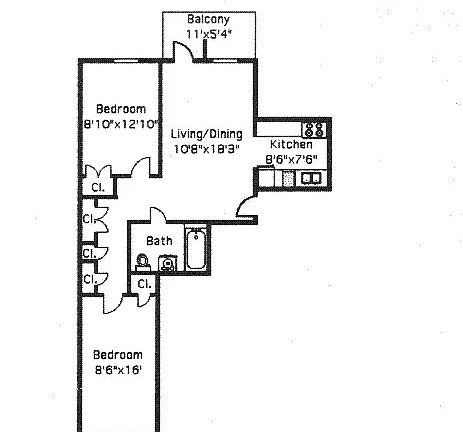2nd image of 1240 Bedford Ave APT 5B