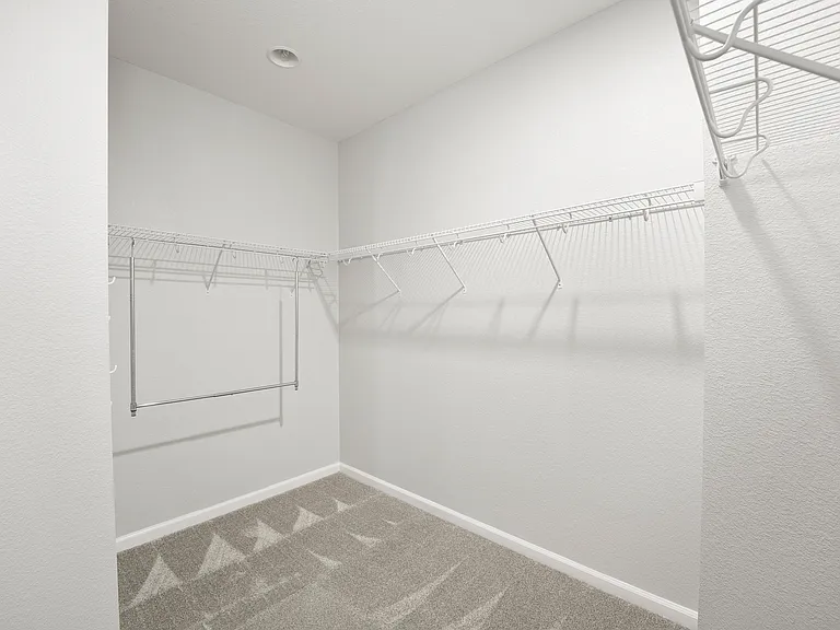 Master bedroom Walk in closet.