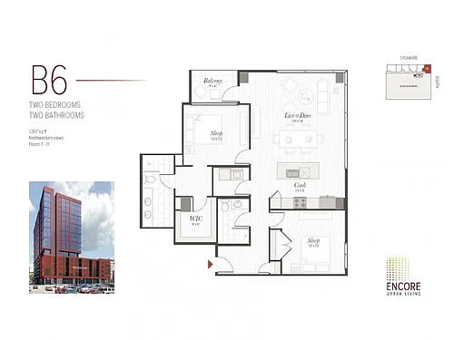 Floor plan B6
