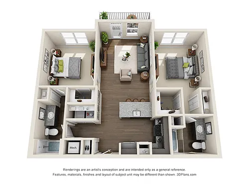 Floor plan B2