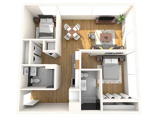Floor plan B1