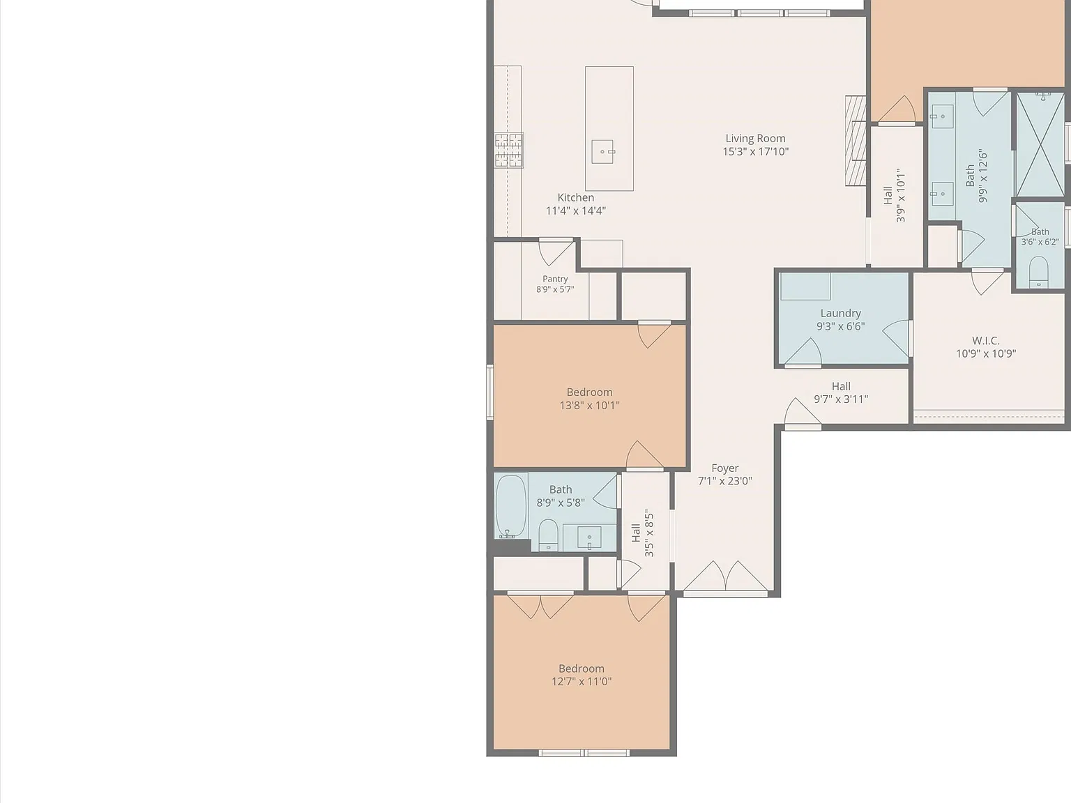 3 bed, 2.0 bath, 1900 sqft, $3,500 — Photo 2