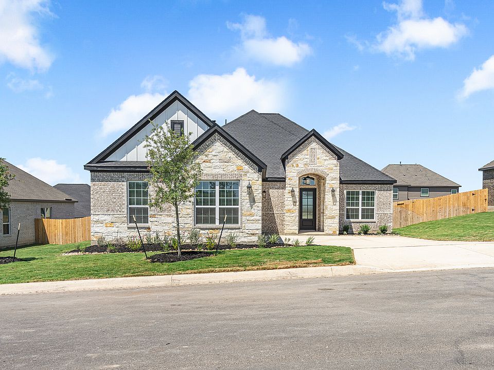 The Hanna is a beautiful one-story home.