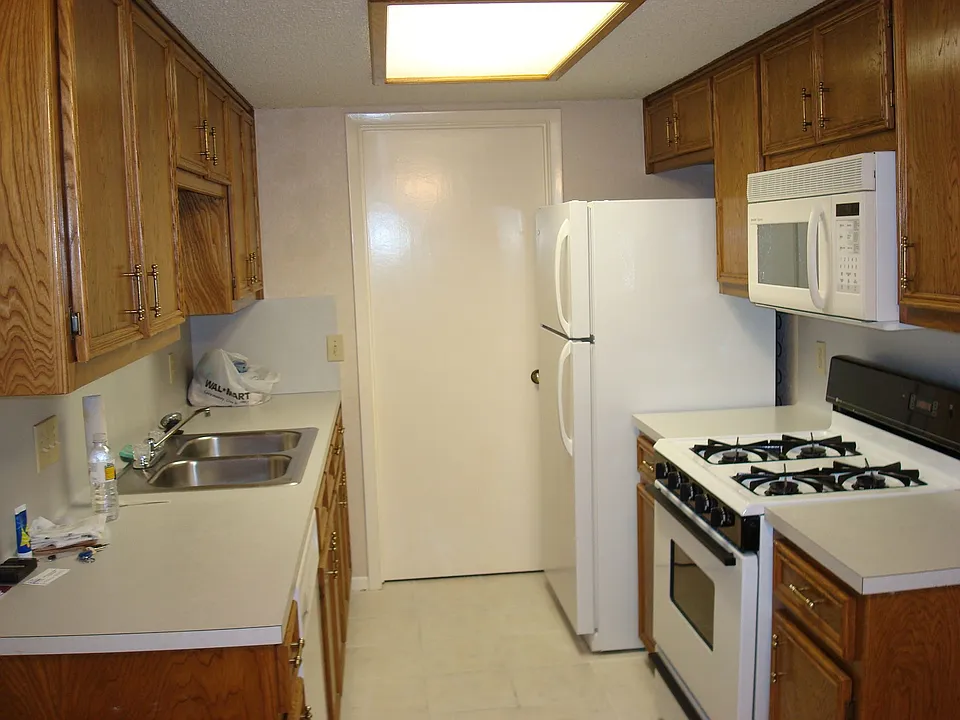 2 bedroom unit; kitchen