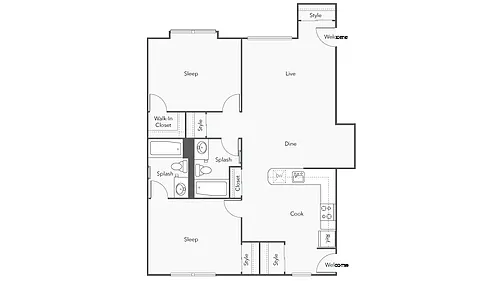Floor plan Canton