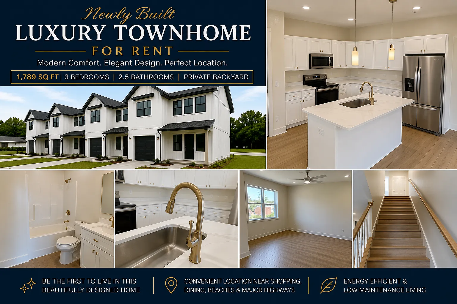 3 bed, 2.5 bath, 1789 sqft, $2,800 — Photo 1