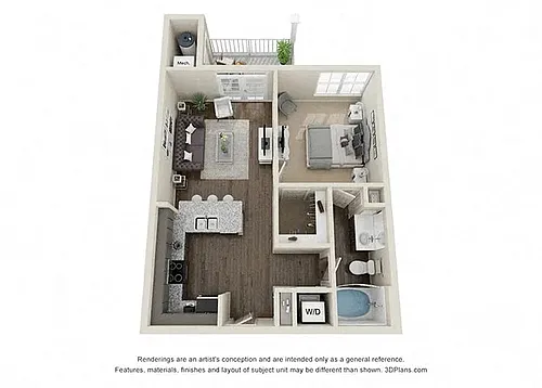 Floor plan Overland Route