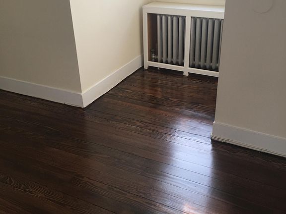 bedroom also has a closet to the right