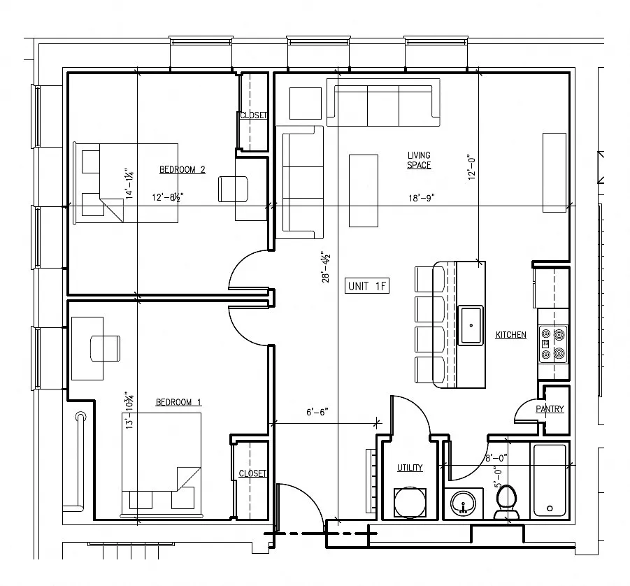 Floor plan The Doghaus