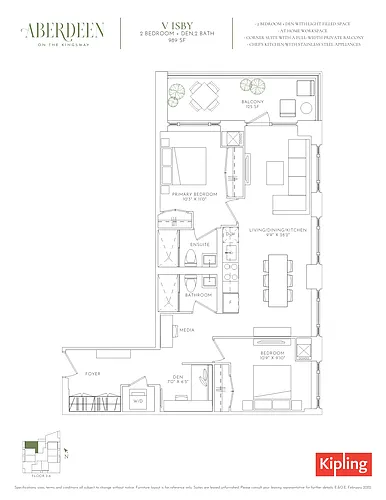 Floor plan 312