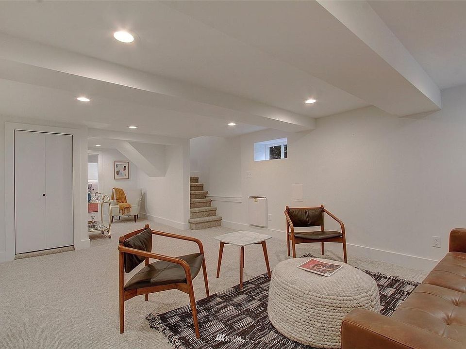 Living room, eating nook, large closet, stairs used for storage. (Door between units is kept locked.) *Please note: Our shared electric panel and water heater are in this lower unit. If a breaker is thrown, I may need access without giving 24 hour notice