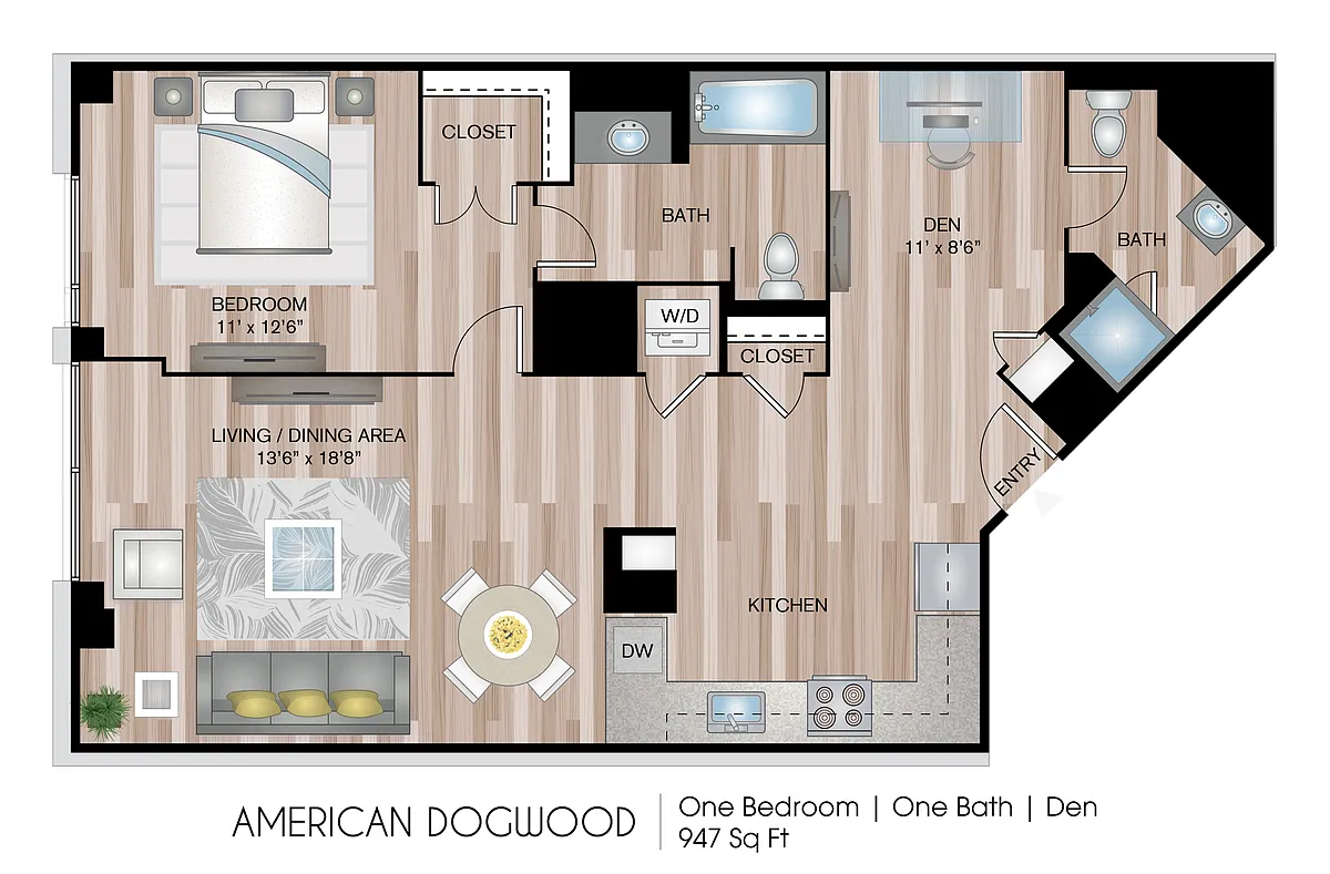 Floor plan American Dogwood