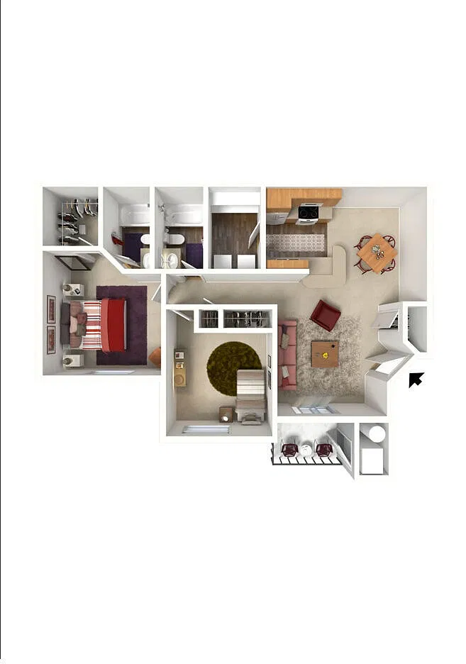 Floor plan Kensington