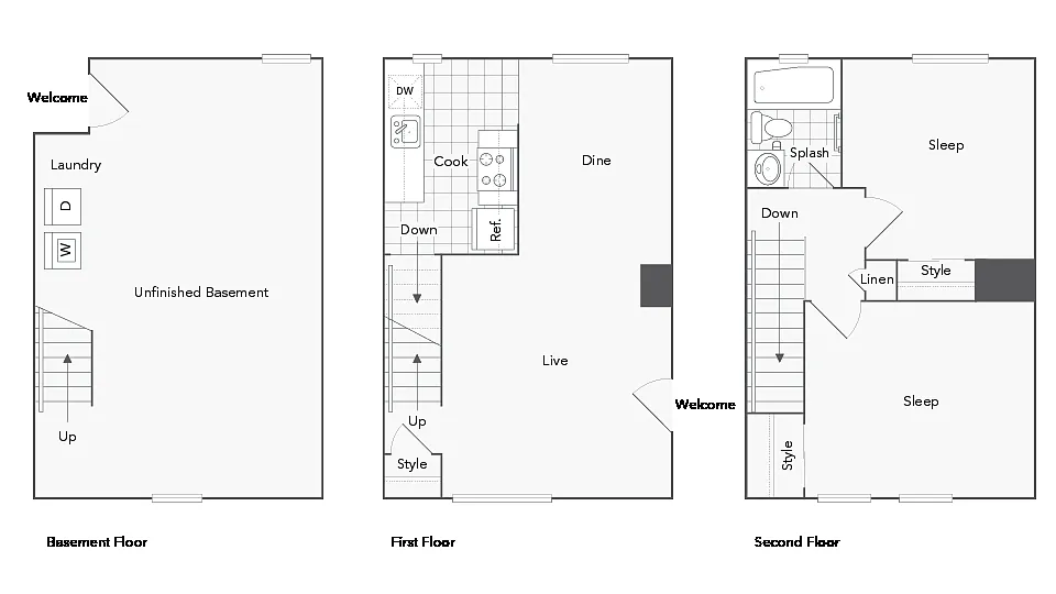 Floor plan Beltsville