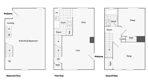 Floor plan Beltsville