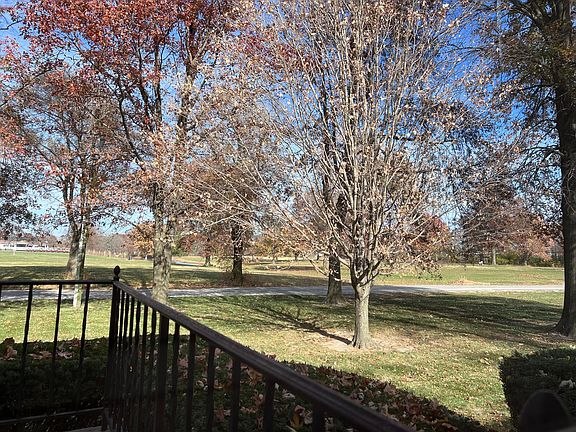 View of the Golf course from front window