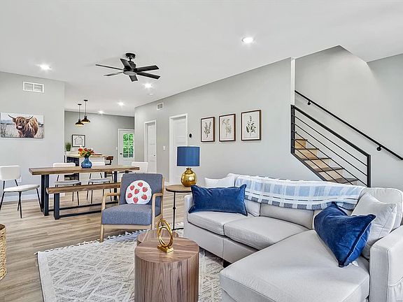 Staged unit with an identical floorplan.