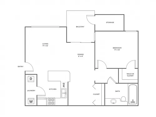 Floor plan A1 - Classic
